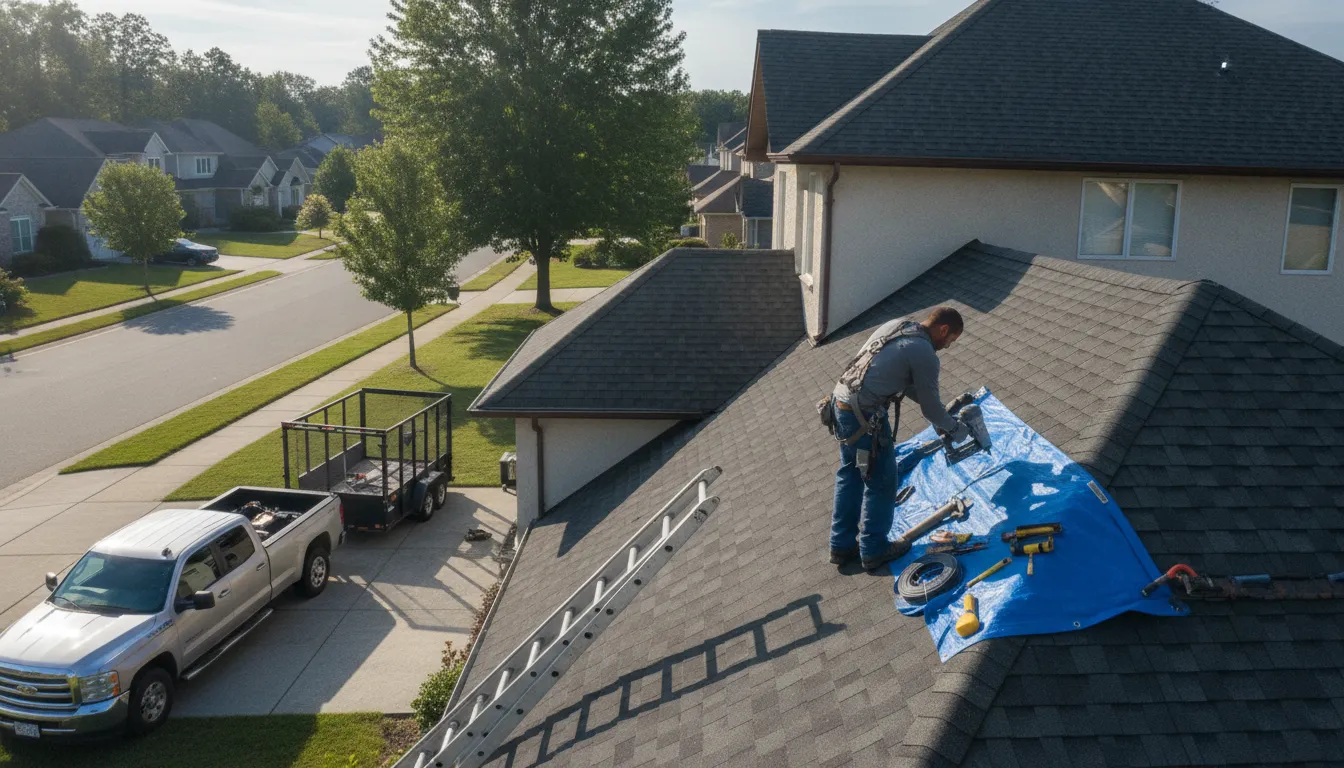 Roofing in Waubun